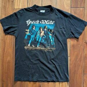Great White Revolver 1991 Tour T Shirt (L)